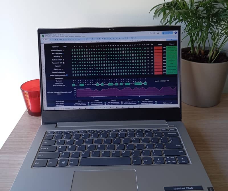 Habit Tracker – Google Sheets